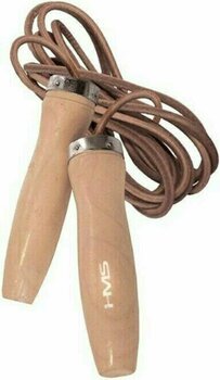 Hüppenöör HMS SK07 Skipping Rope Leather Wood - 1