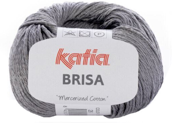 Pletací příze Katia Brisa 26 Dark Grey Pletací příze