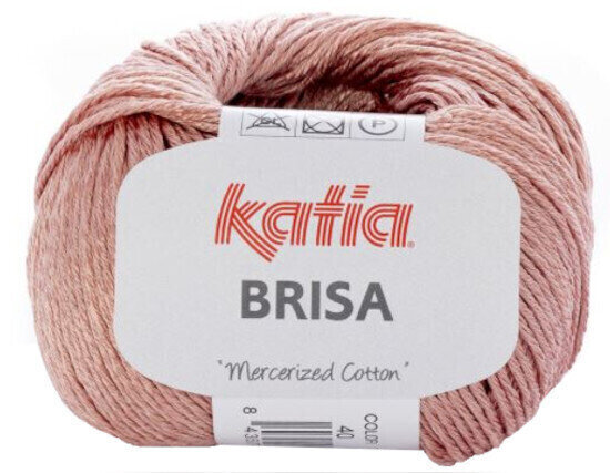 Fil à tricoter Katia Brisa 40 Light Pink Fil à tricoter