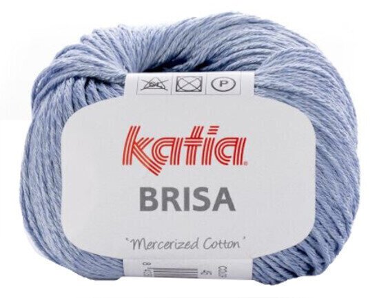 Knitting Yarn Katia Brisa 45 Light Blue
