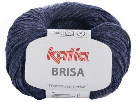 Knitting Yarn Katia Brisa 5 Very Dark Blue