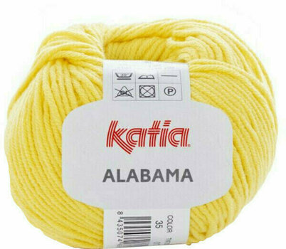 Fil à tricoter Katia Alabama 35 Yellow Fil à tricoter - 1