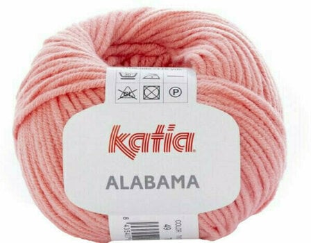 Fios para tricotar Katia Alabama 49 Coral - 1