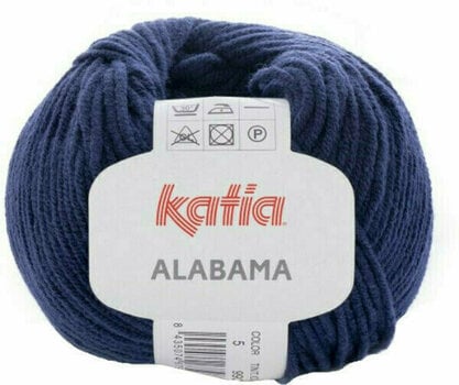 Knitting Yarn Katia Alabama 5 Very Dark Blue - 1