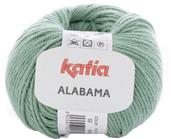 Fil à tricoter Katia Alabama 53 Mint Green
