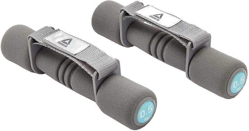 One Arm Dumbbell Reebok Softgrip 0,5 kg Grey/Silver One Arm Dumbbell