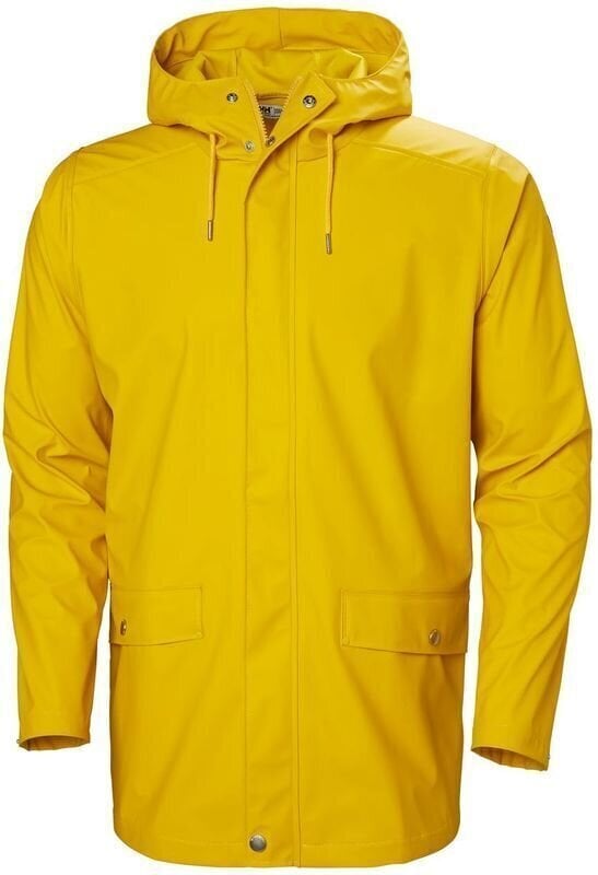Outdoor Jacke Helly Hansen Moss Rain Coat Essential Yellow M Outdoor Jacke