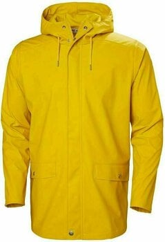 Outdoor Jacke Helly Hansen Moss Rain Coat Essential Yellow M Outdoor Jacke - 1
