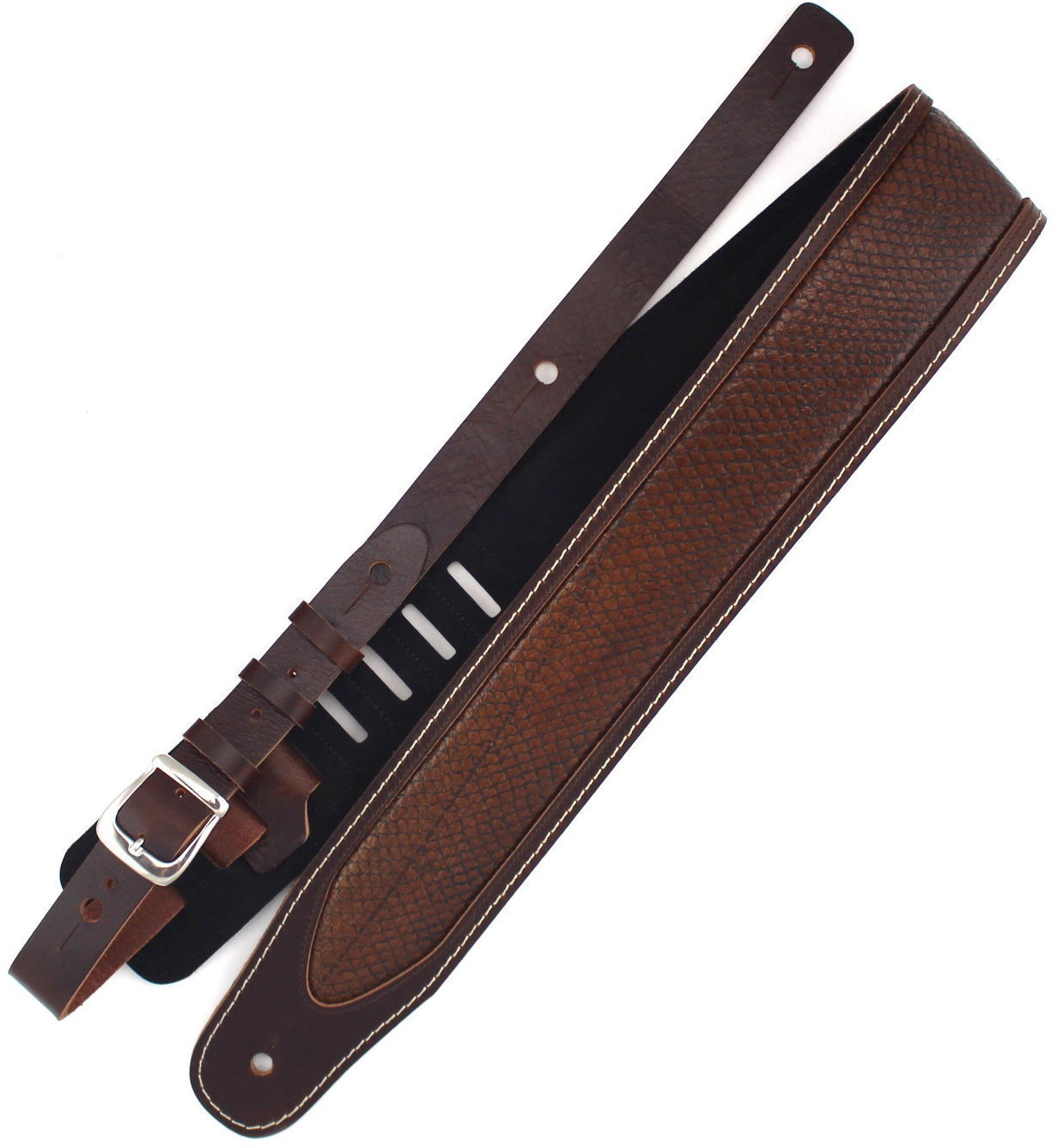 Каишка за китара Richter Luxury Rattlesnake Brown