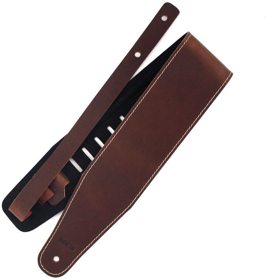 Courroie de guitare Richter Beaver's Tail Buffalo Brown