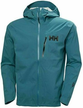 Outdoor Jacket Helly Hansen Odin Minimalist Infinity Jacket North Teal Blue M Outdoor Jacket - 1