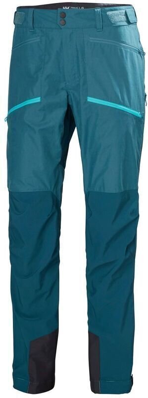 Pantalones para exteriores Helly Hansen Verglas Tur Pants North Teal Blue M Pantalones para exteriores