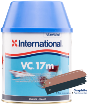 Antifouling Farbe International VC 17m Graphit 750ml - 1