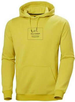 Kapuutsiga dressipluus õue Helly Hansen Men's F2F Organic Cotton Hoodie Warm Olive M - 1