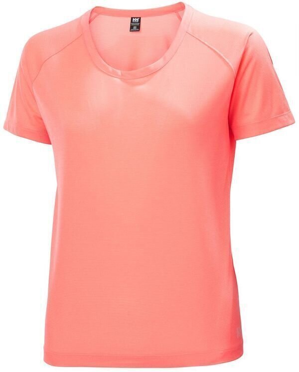 Outdoorové tričko Helly Hansen W Verglas Pace T-Shirt Hot Coral L Outdoorové tričko