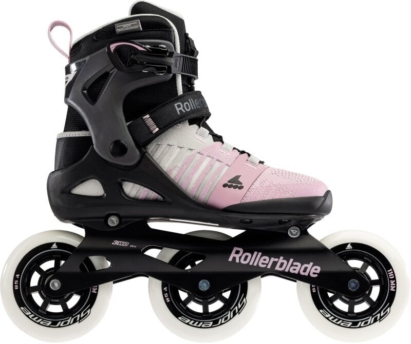 Kolieskové korčule Rollerblade Macroblade 110 3WD W Grey/Pink 40 Kolieskové korčule