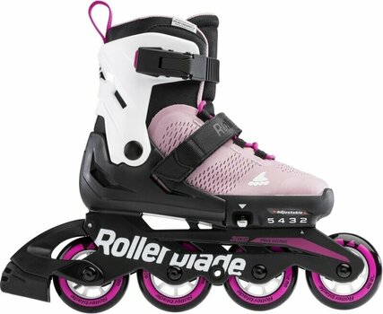 Rollers en ligne Rollerblade Microblade G Pink/White 29-32 Rollers en ligne - 1