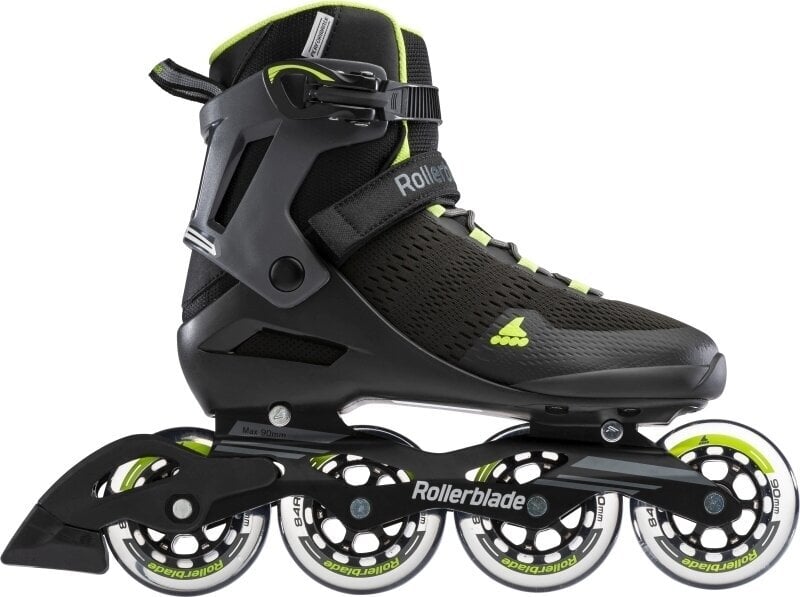 Inline-Skates Rollerblade Spark 90 Black/Lime 40,5 Inline-Skates