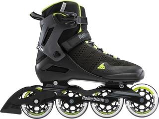 Inline Role Rollerblade Spark 90 Black/Lime 44 Inline Role (Skoro novo)