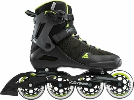 Inline-Skates Rollerblade Spark 90 Black/Lime 44 Inline-Skates (Neuwertig) - 1