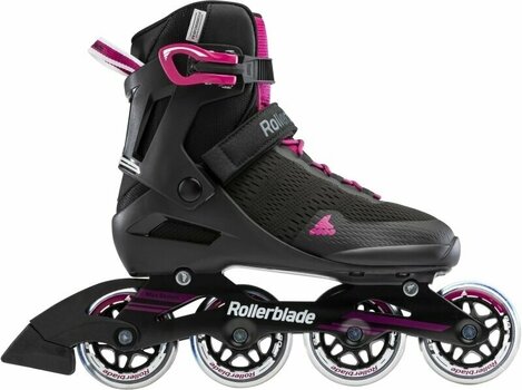 Roller Skates Rollerblade Sirio 80 W Black/Raspberry 36,5 Roller Skates - 1