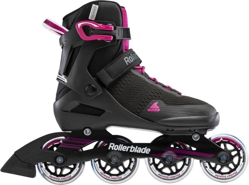 Roller Skates Rollerblade Sirio 80 W Black/Raspberry 37 Roller Skates