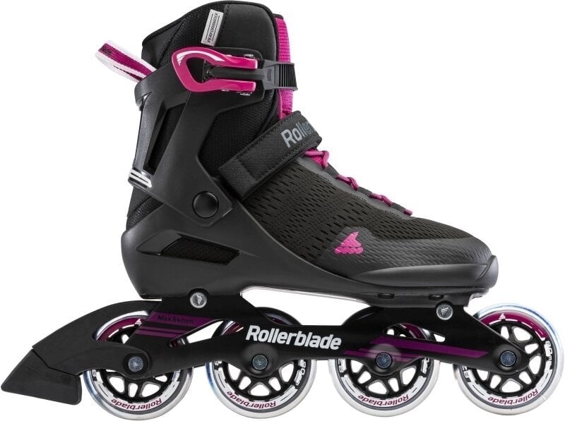 Roller Skates Rollerblade Sirio 80 W Black/Raspberry 42 Roller Skates