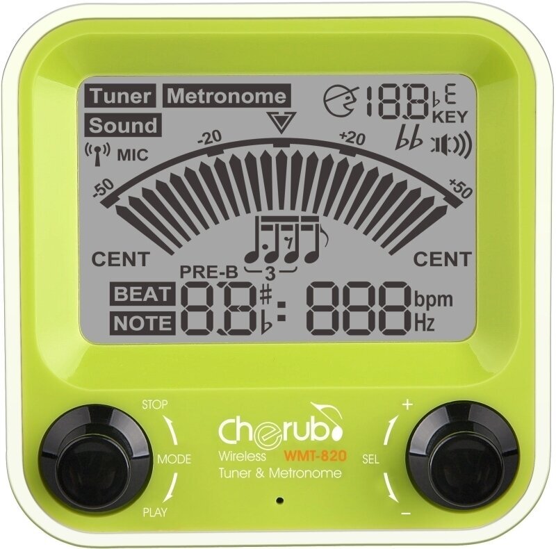 Sintonizador multifuncional Cherub WMT-820 Verde Sintonizador multifuncional