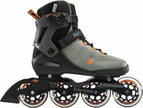 Roller Skates Rollerblade Sirio 90 Anthracite/Orange 40 Roller Skates - 1