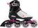 Rollerblade Sirio 90 W Cool Grey/Candy Pink 39 Rulleskøjter