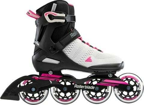 Roller Skates Rollerblade Sirio 90 W Cool Grey/Candy Pink 39 Roller Skates (Pre-owned) - 1