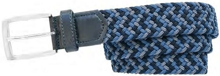 Alberto Belt Multicolor Mens Navy 110