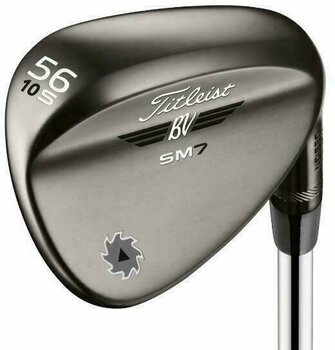 Golfkølle - Wedge Titleist SM7 Brushed Steel Wedge Left Hand 60-14 K - 1