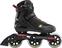 Roller Skates Rollerblade Sirio 100 3WD Black/Red 44,5 Roller Skates