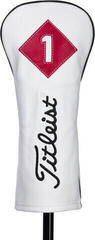 Titleist White Leather Driver Headcover Titleist White Leather Driver Headcover
