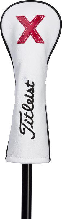 Headcover Titleist White Leather