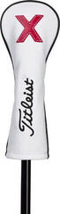 Titleist White Leather Hybrid Headcover Titleist White Leather Hybrid Headcover