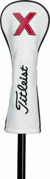 Headcover Titleist White Leather - 1