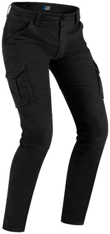 Motoristične jeans hlače PMJ Santiago Black 36 Motoristične jeans hlače