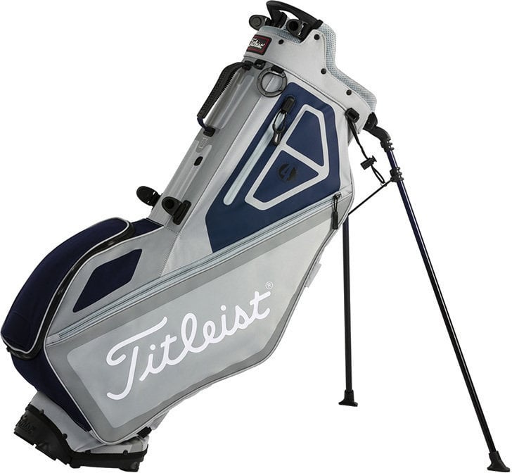 Golf torba Stand Bag Titleist Players 4 Silver/Navy/White