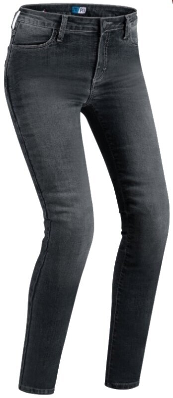 Motoristične jeans hlače PMJ Skinny Black 34 Motoristične jeans hlače