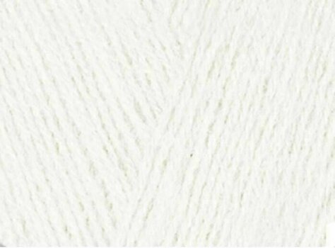 Pređa za pletenje Himalaya Lana Lüx 400 22001 White - 1