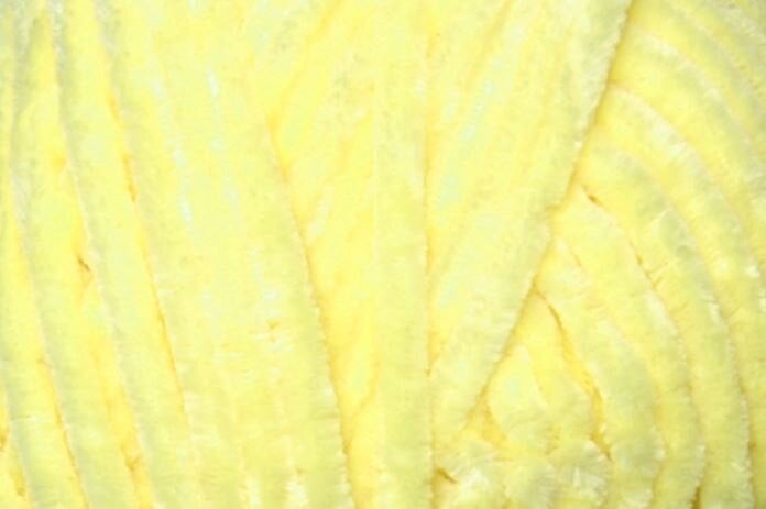Fios para tricotar Himalaya Velvet 02 Yellow