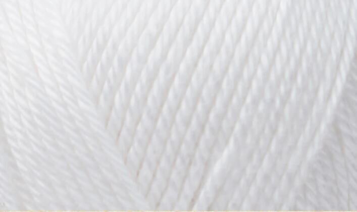 Pređa za pletenje Fibra Natura Luxor 01 White