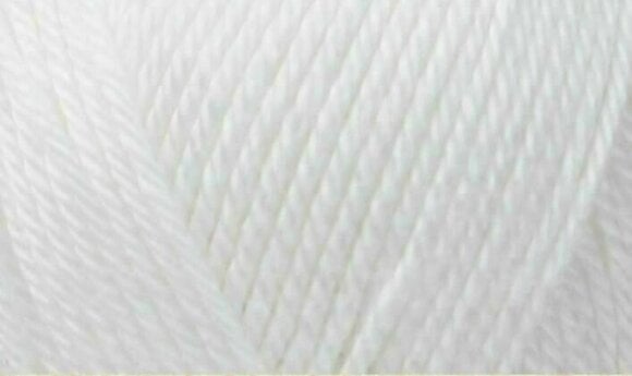 Fil à tricoter Fibra Natura Luxor 01 White - 1