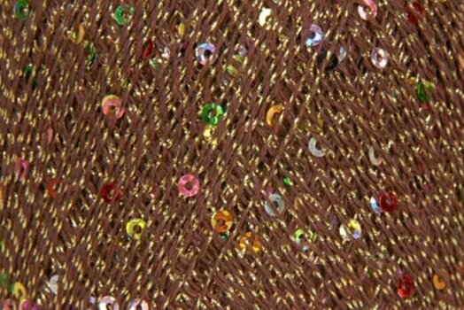 Fios para tricotar Rozetti Yarns Cotton Gold 1093 Brown-Rainbow - 1