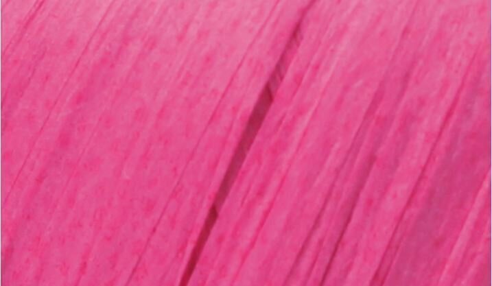 Fil à tricoter Fibra Natura Raffia 07 Pink Fil à tricoter