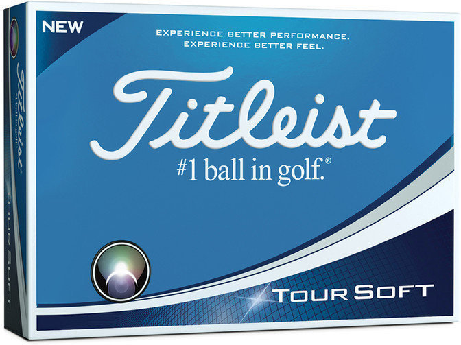 Нова топка за голф Titleist Tour Soft White Dz