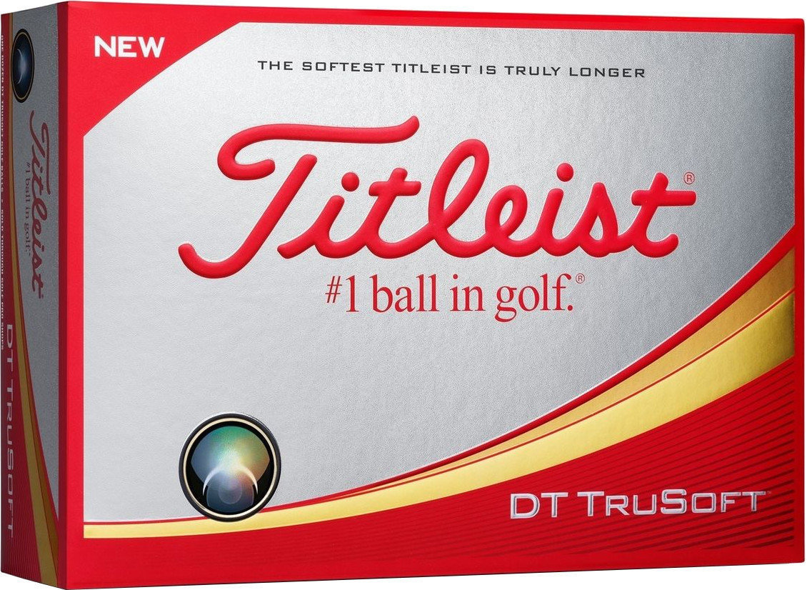 Palle da golf Titleist DT TruSoft White Dz