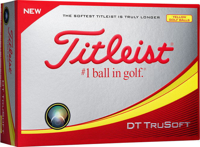 Golf Balls Titleist DT TruSoft Yellow Dz